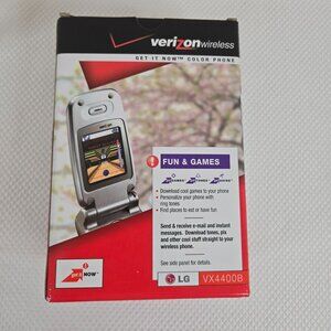 Vintage LG VX4400B Flip Phone Verizon Wireless